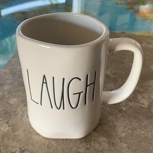 Rae Dunn LAUGH mug